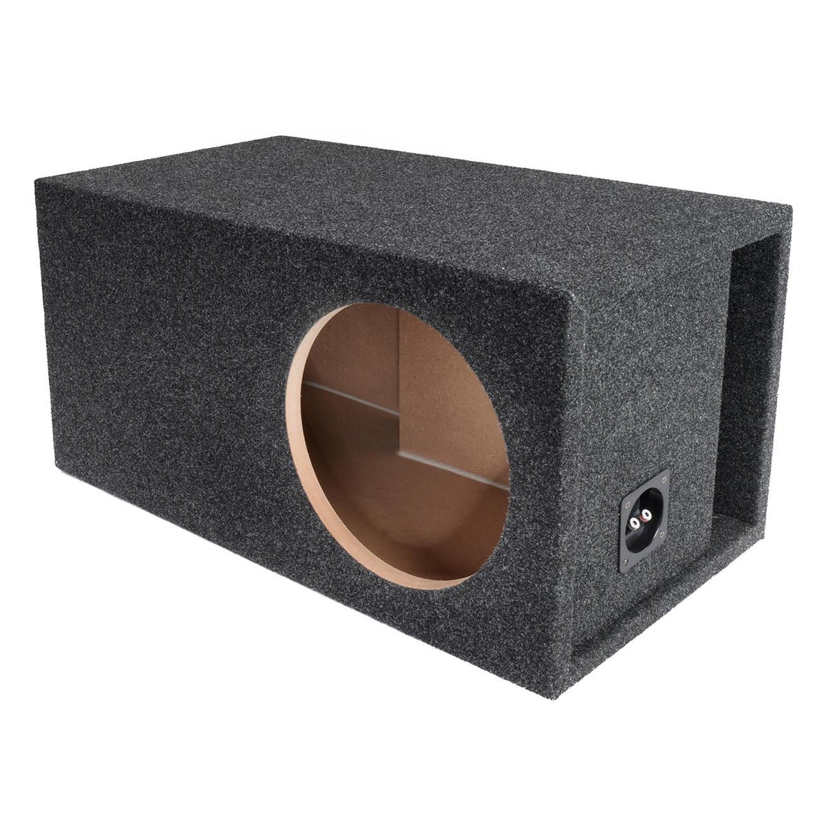 Atrend Single 15" Vented High SPL Woofer Enclosure - Charcoal Carpet Covering