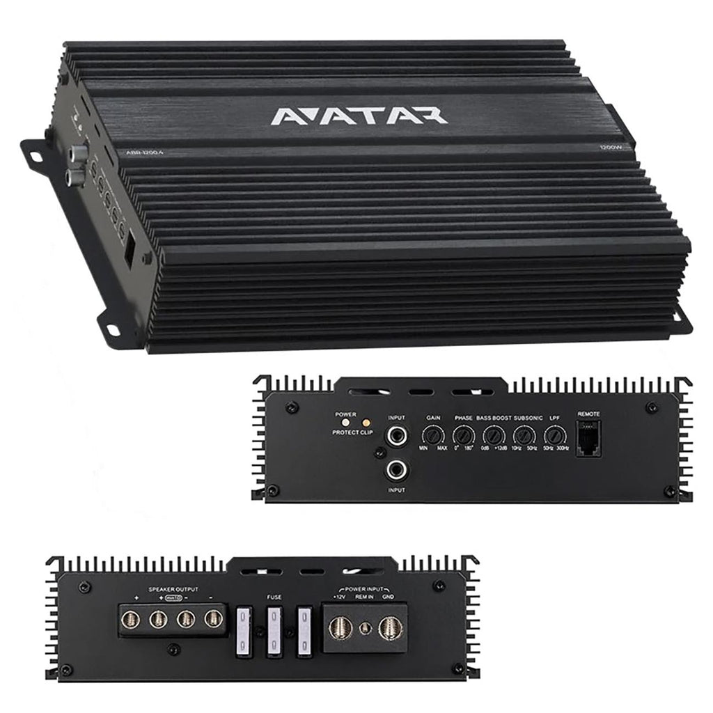 Deaf Bonce Avatar Mono Block Amplifier, 1200W RMS