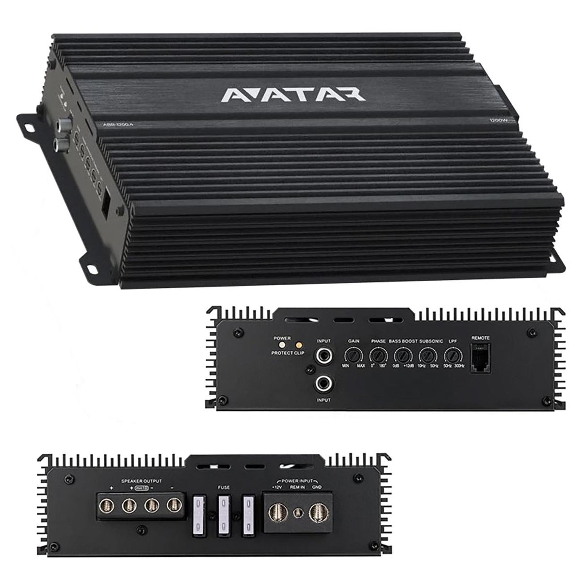 Deaf Bonce Avatar Mono Block Amplifier, 1200W RMS