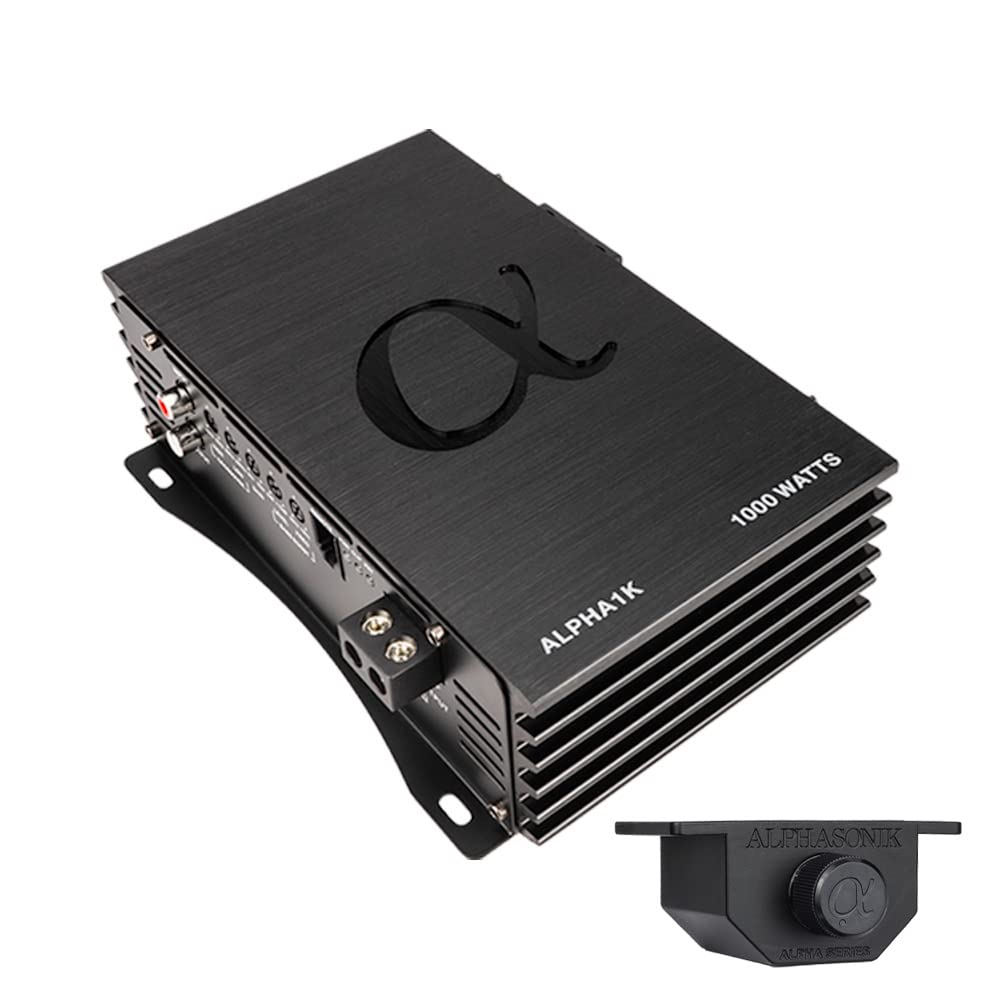 Alphasonik Alpha Series Full Range Monoblock Amplifier, 1000W RMS