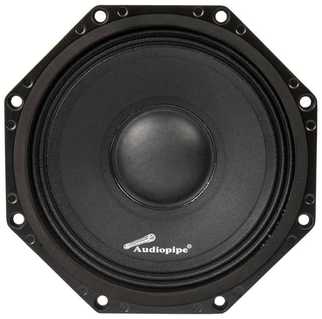 Audiopipe 8" Low Mid Frequency Speaker, 250W RMS/500W Max, 8 Ohm