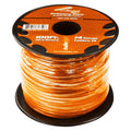 Audiopipe Primary Wire 14-Gauge 100 Foot Spool – Orange