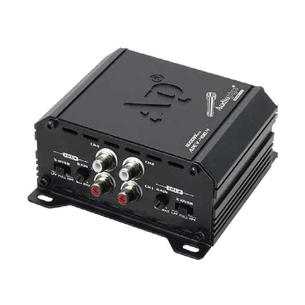 Audiopipe Compact 4 Channel Amplifier, 400W Max