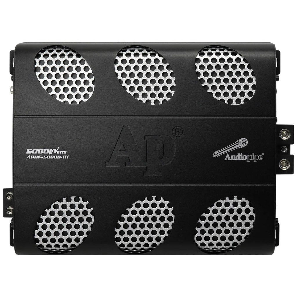Audiopipe Full Range Class D Monoblock Amplifier, 5000 Watts