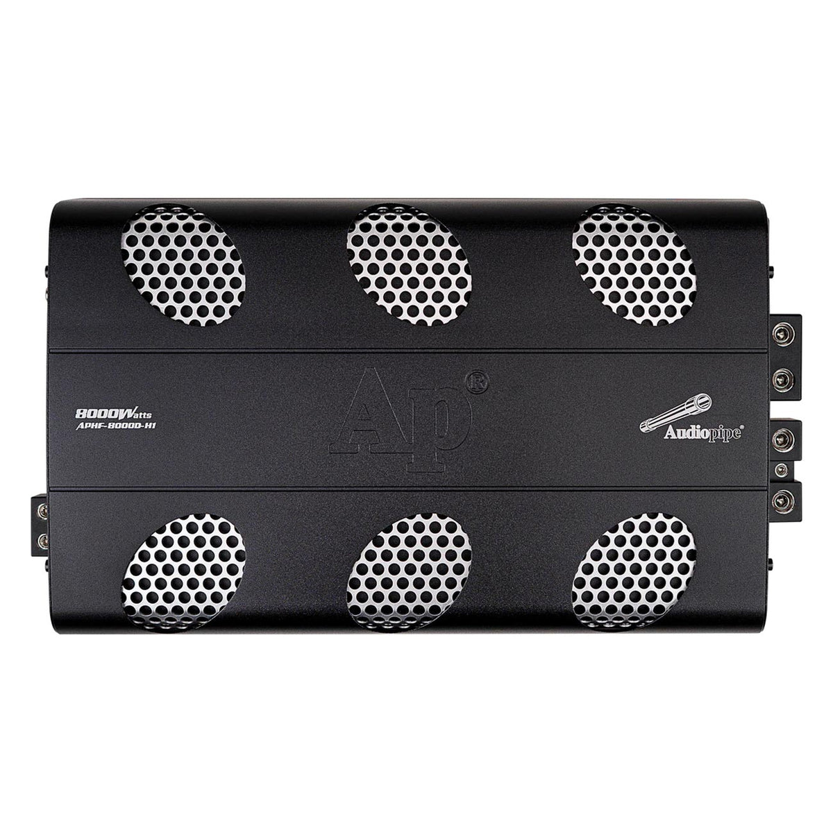 Audiopipe Full Range Class D Monoblock Amplifier, 8000 Watts