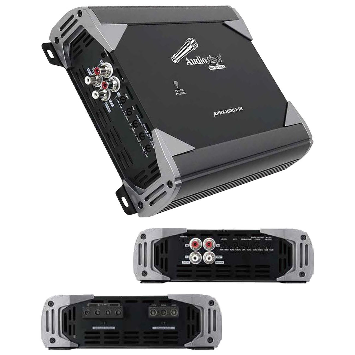 Audiopipe Full Range Monoblock Amplifier, 1000W Max