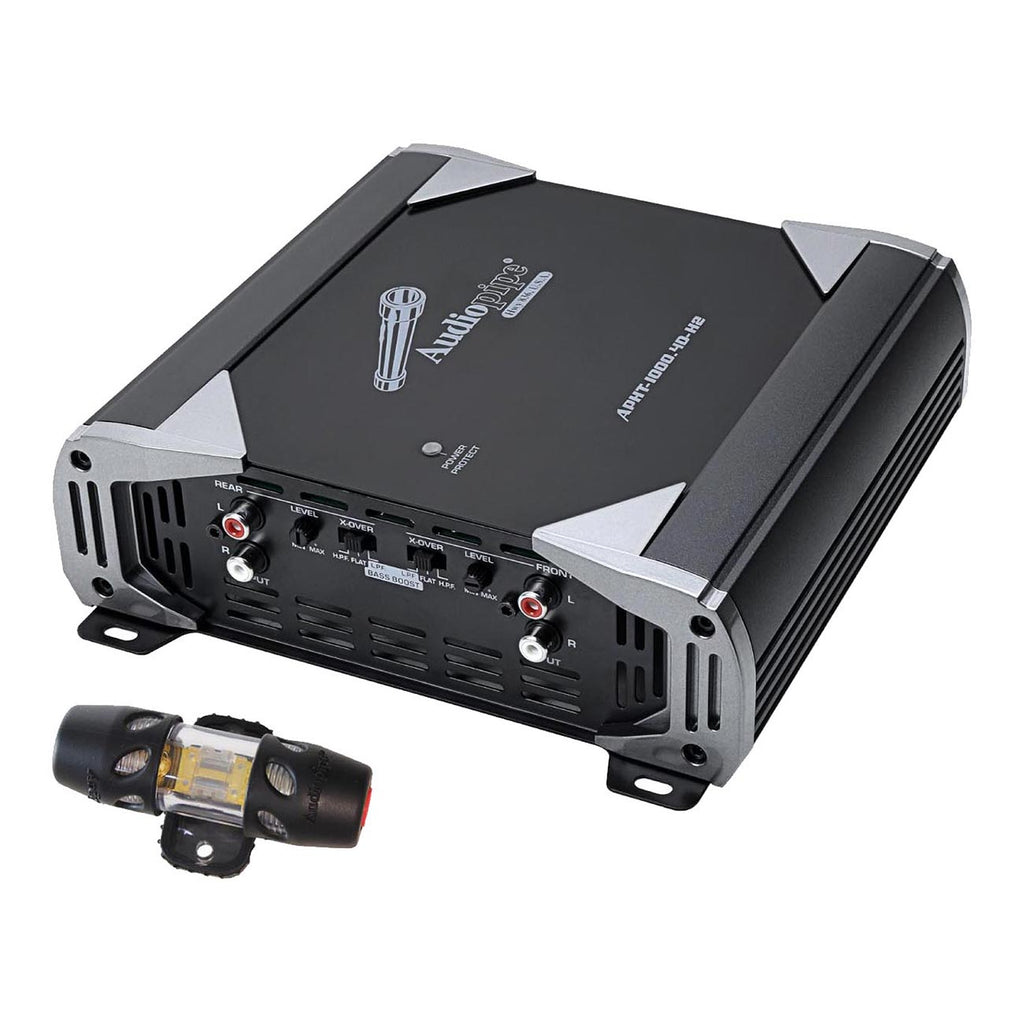 Audiopipe Full Range 4 Channel Amplifier, 2500W MAX