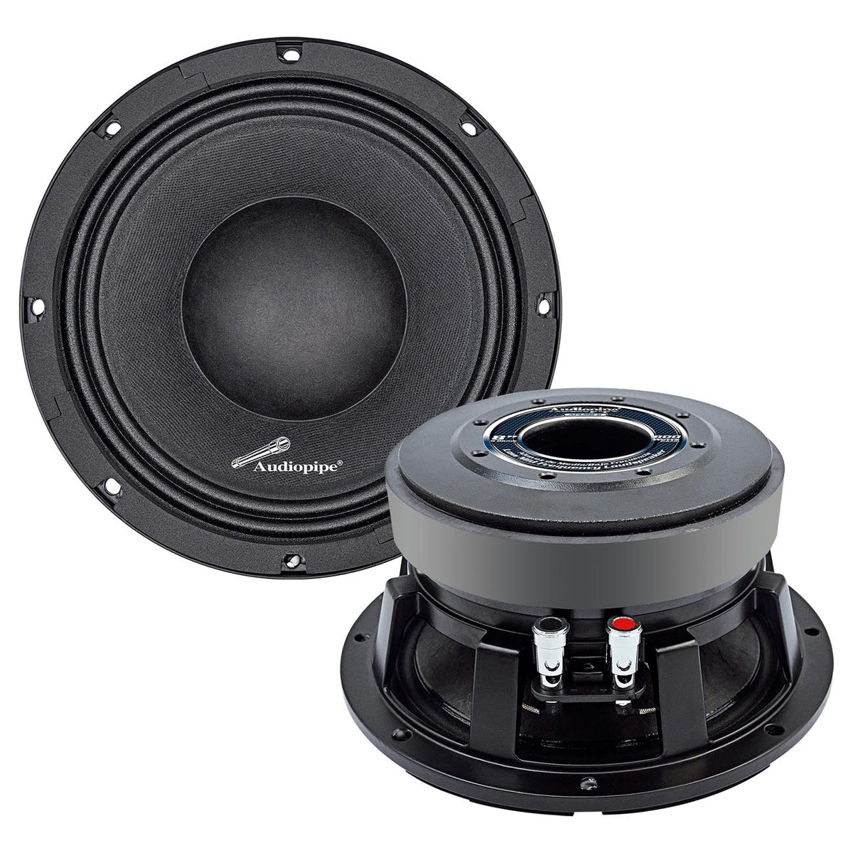 Audiopipe 8" Low Mid Frequency Speaker, 400W RMS/800W Max, 8 Ohm