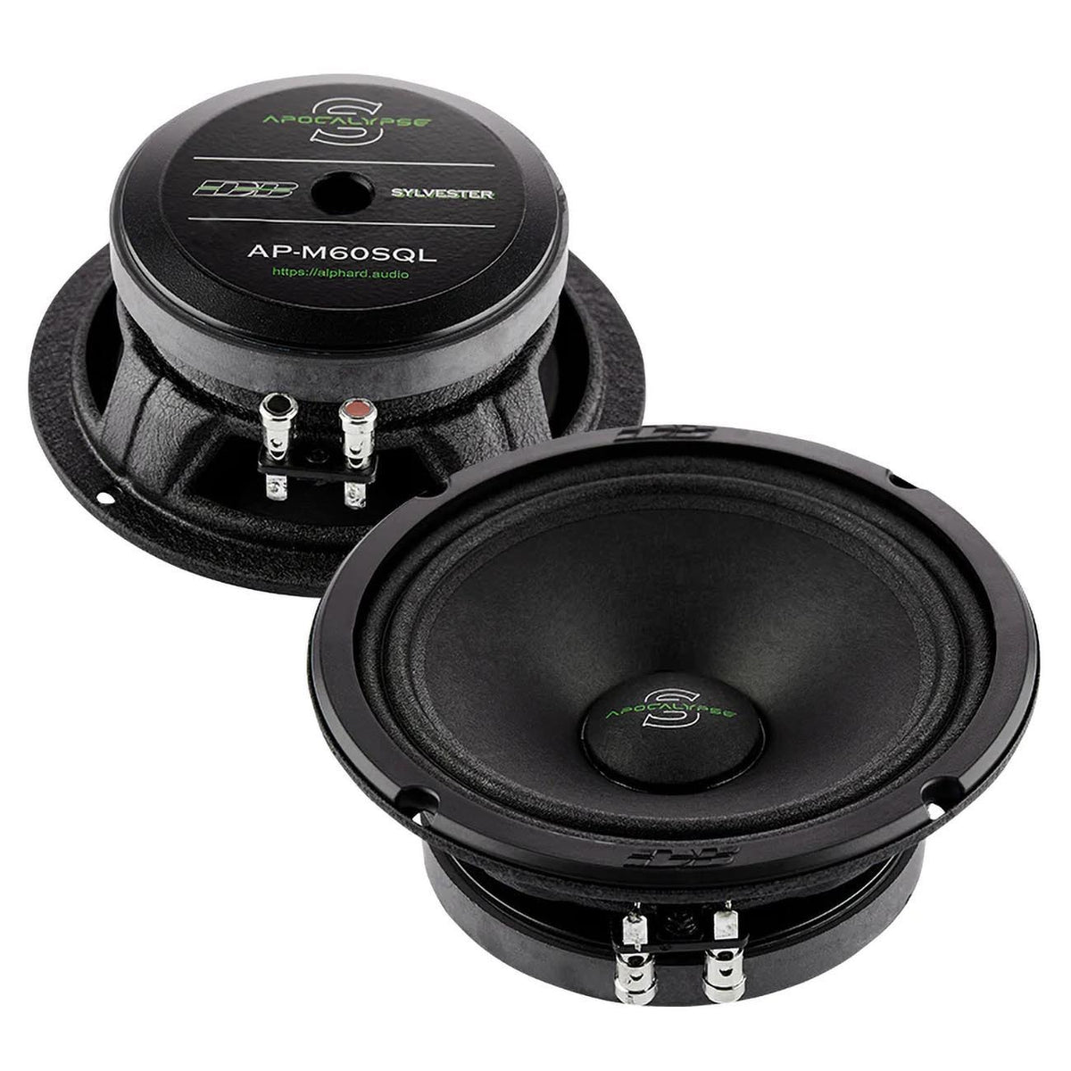 Deaf Bonce Apocalypse 6.5" Midrange Speakers 150W RMS/300W Max, 4 Ohm (Sold in Pairs)