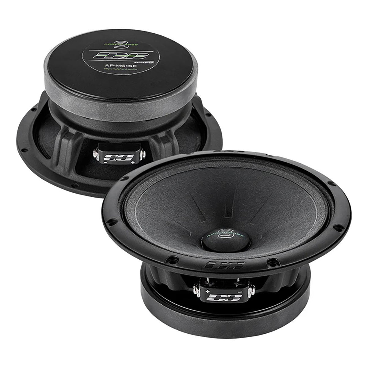 Deaf Bonce Apocalypse Pro 6.5" Midrange Speakers, 260W Max (Pair)