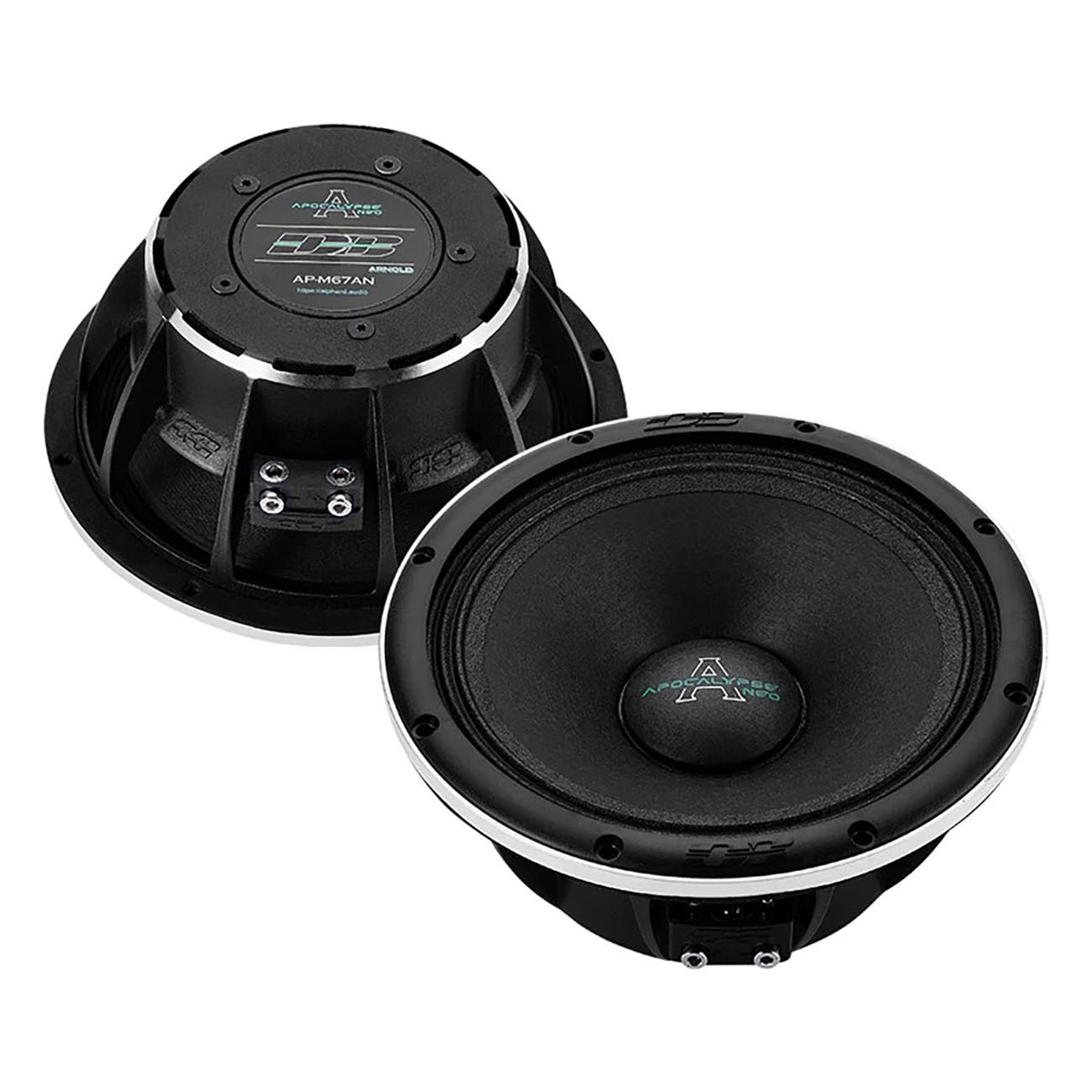 Deaf Bonce Apocalypse 6.5" Neodymium Midrange, 300W RMS/600W Max, 4 Ohm (Sold in Pairs)