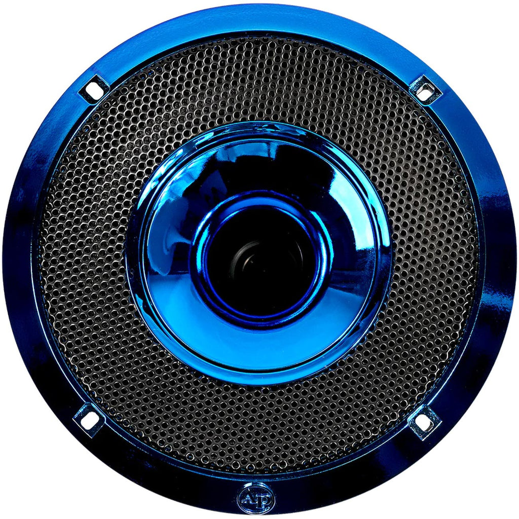 Audiopipe 6.5" 2-Way Compression Horn Mid-Range Loudspeaker, 150W RMS/300W Max - Blue Eye Candy