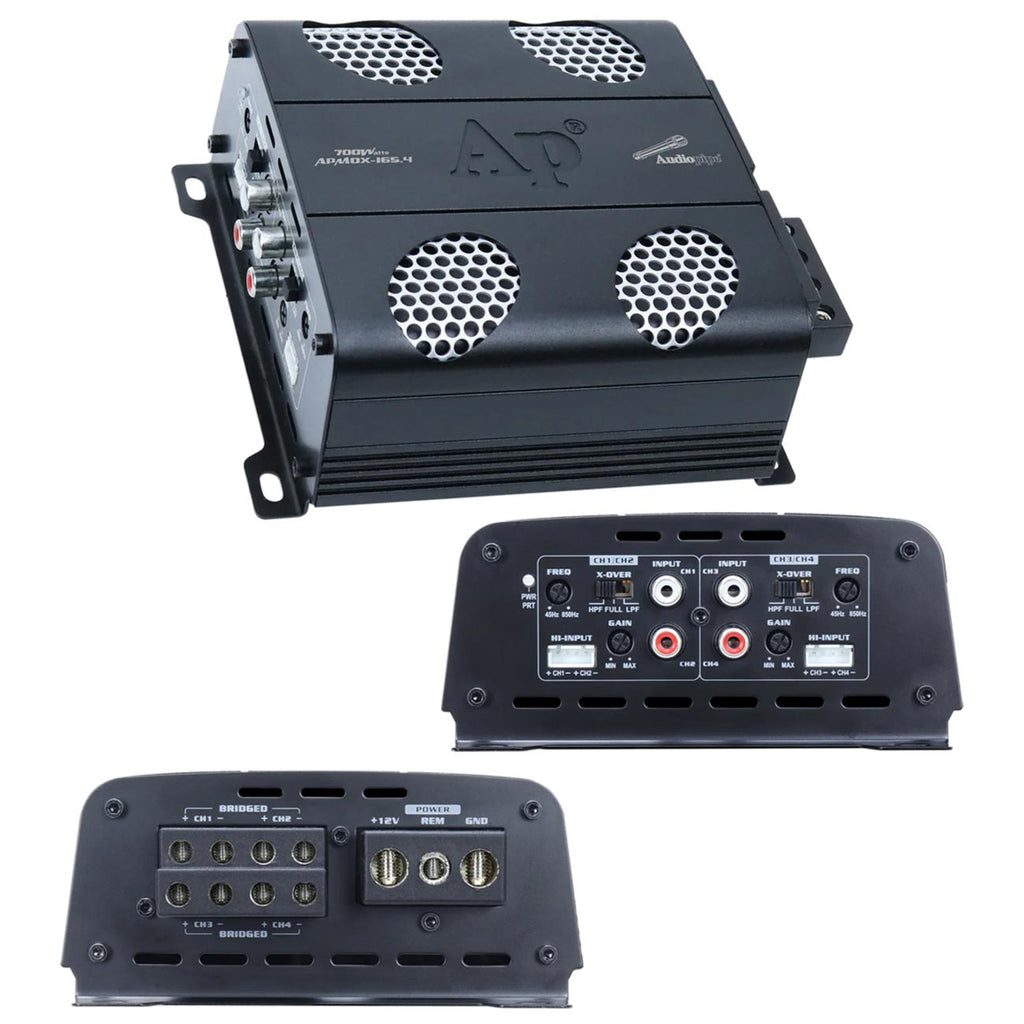 Audiopipe 4 Channel Compact Amplifier, 700 Watts