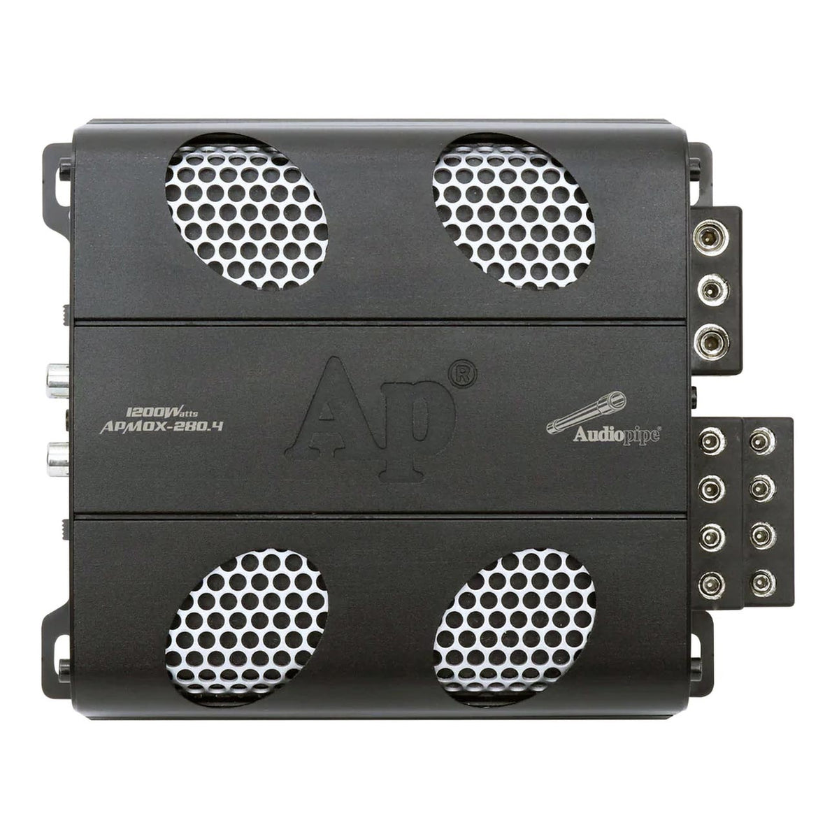 Audiopipe 4 Channel Compact Amplifier, 1200 Watts