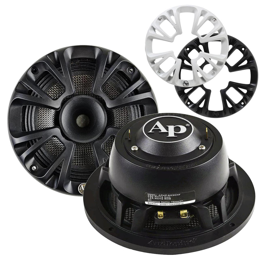 Audiopipe Marine 6" Compression Midrange Speaker, 125W RMS/250W Max, 4 Ohm