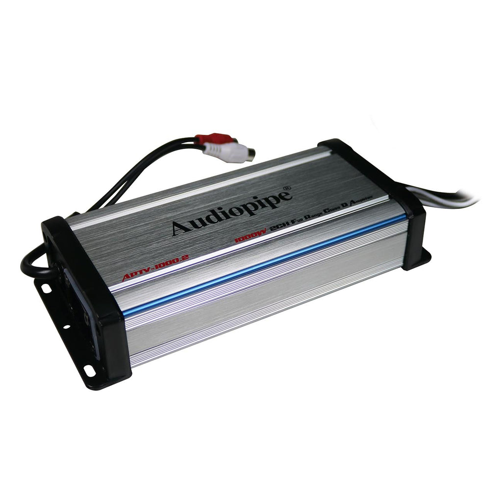 Audiopipe Marine Micro 2 Channel Amplifier, 320 Watts