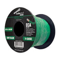 Audiopipe Flexible ECA Primary Wire 14 Gauge 100 Foot Spool – Green