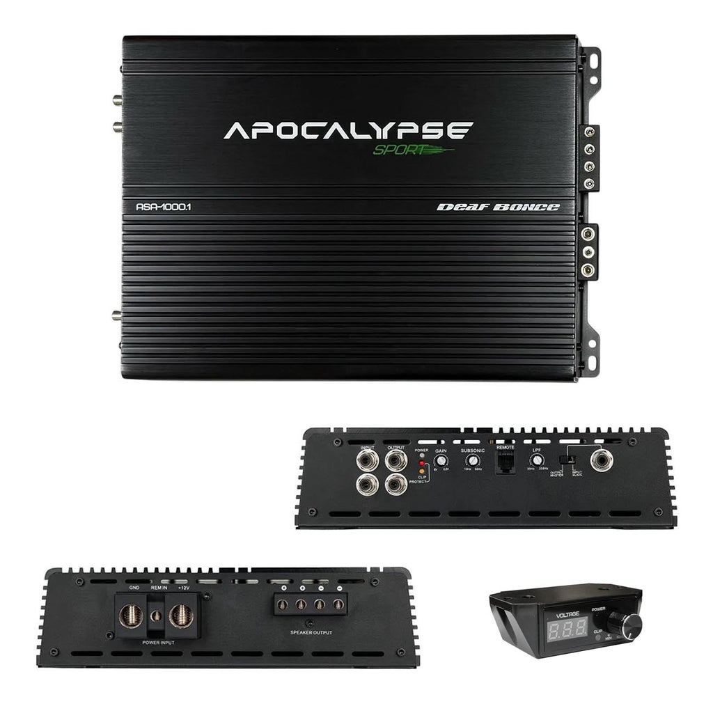 Deaf Bonce Apocalypse Monoblock Amplifier, 1000W RMS