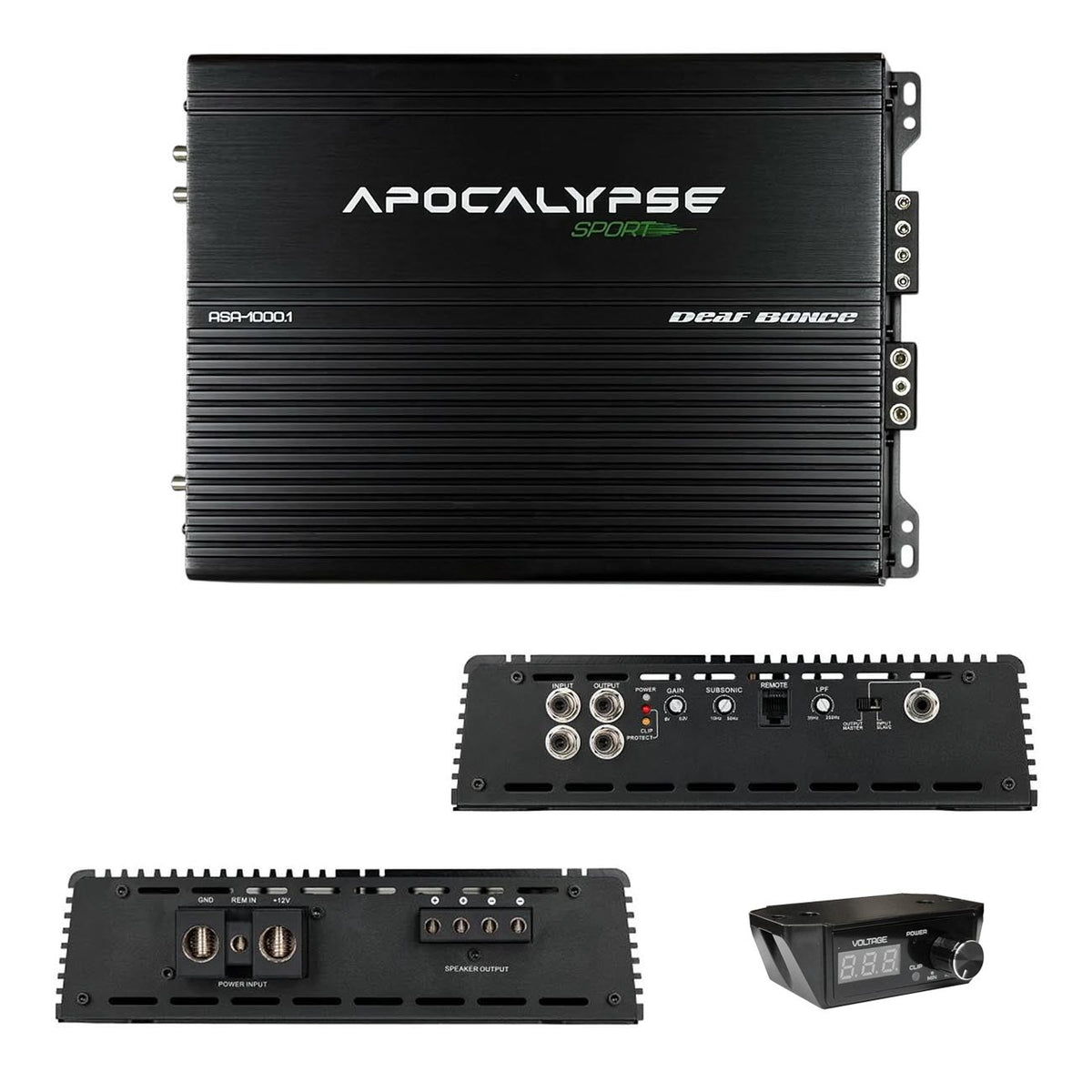 Deaf Bonce Apocalypse Monoblock Amplifier, 1000W RMS
