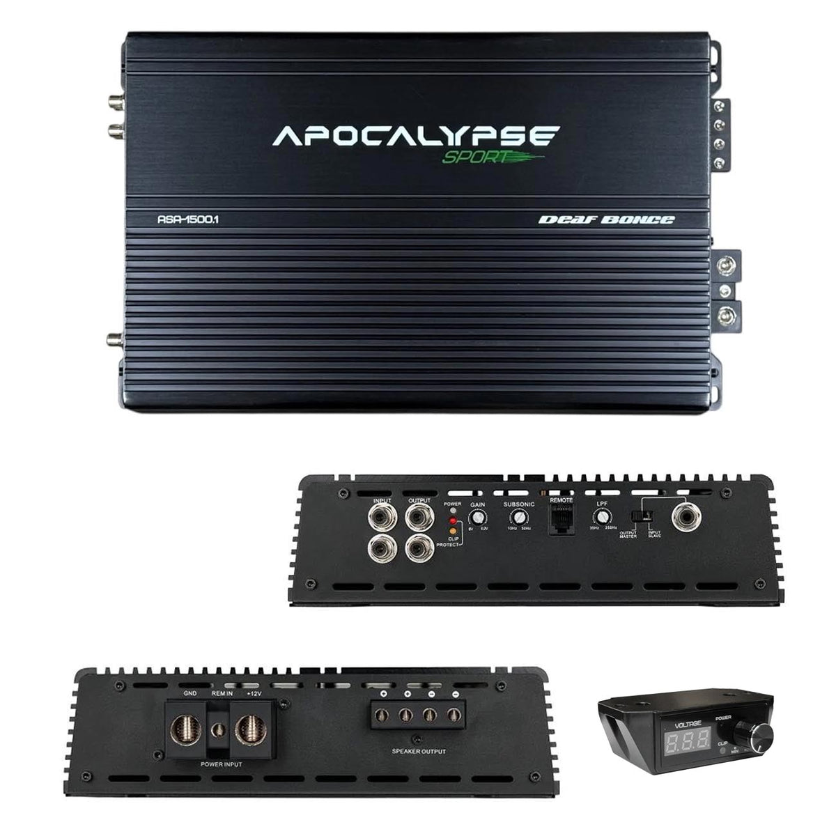 Deaf Bonce Apocalypse Monoblock Amplifier, 1500W RMS