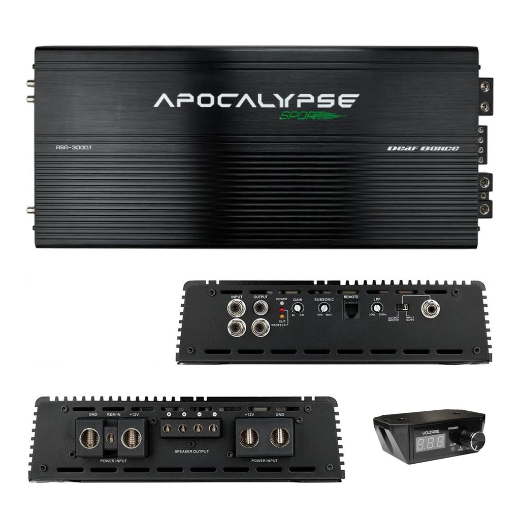 Deaf Bonce Apocalypse Monoblock Amplifier, 3000W RMS