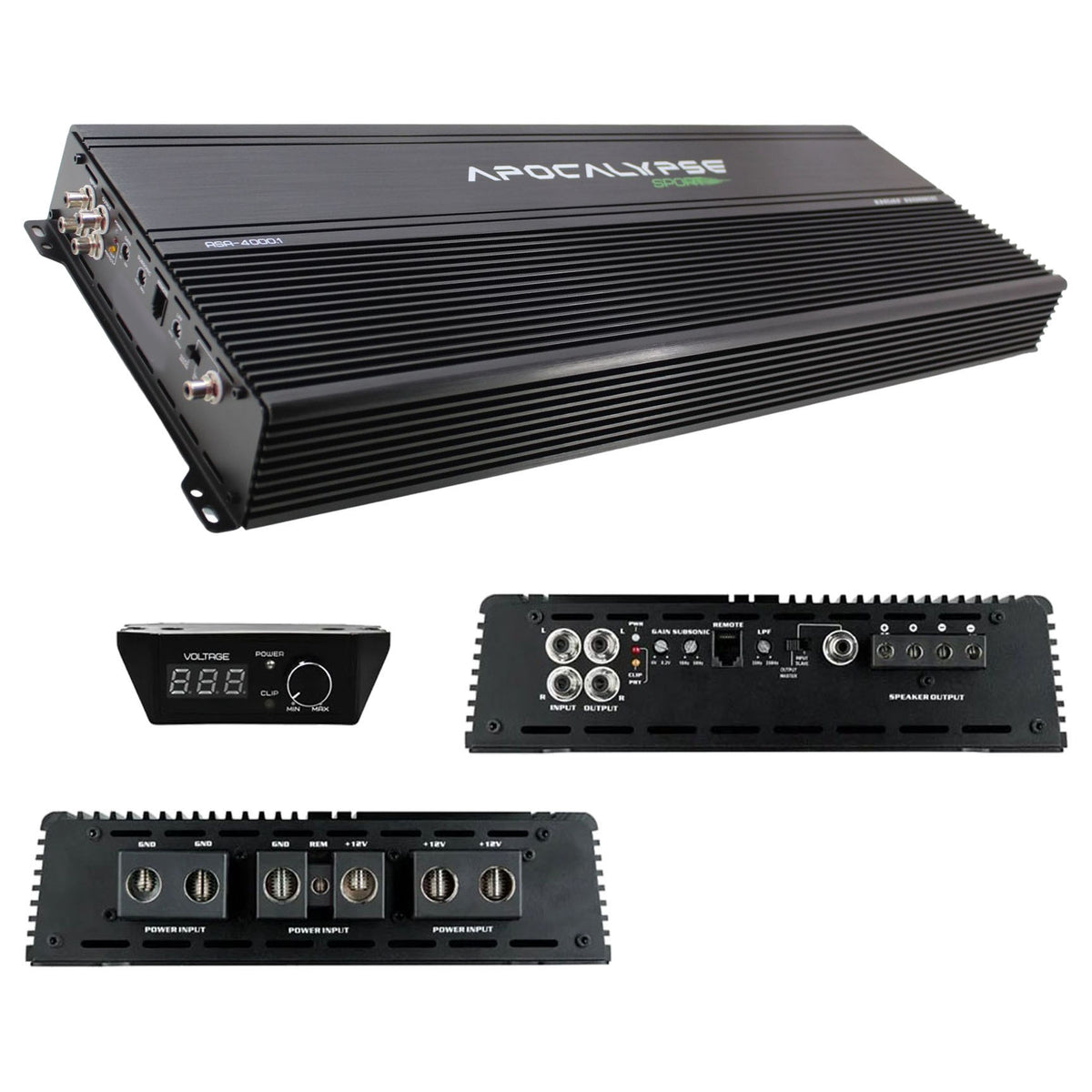 Deaf Bonce Monoblock Amplifier, 4000 Watts