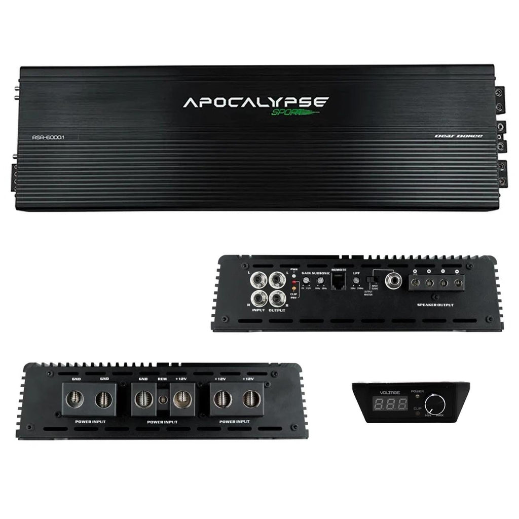 Deaf Bonce Apocalypse Monoblock Amplifier, 6000W RMS