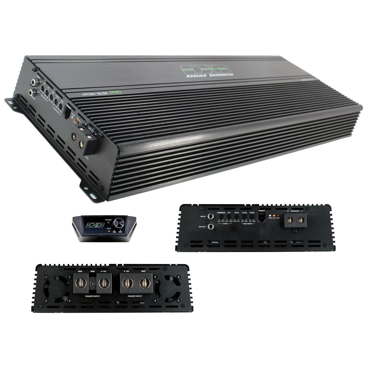 Deaf Bonce Monoblock Amplifier, 12500 Watts