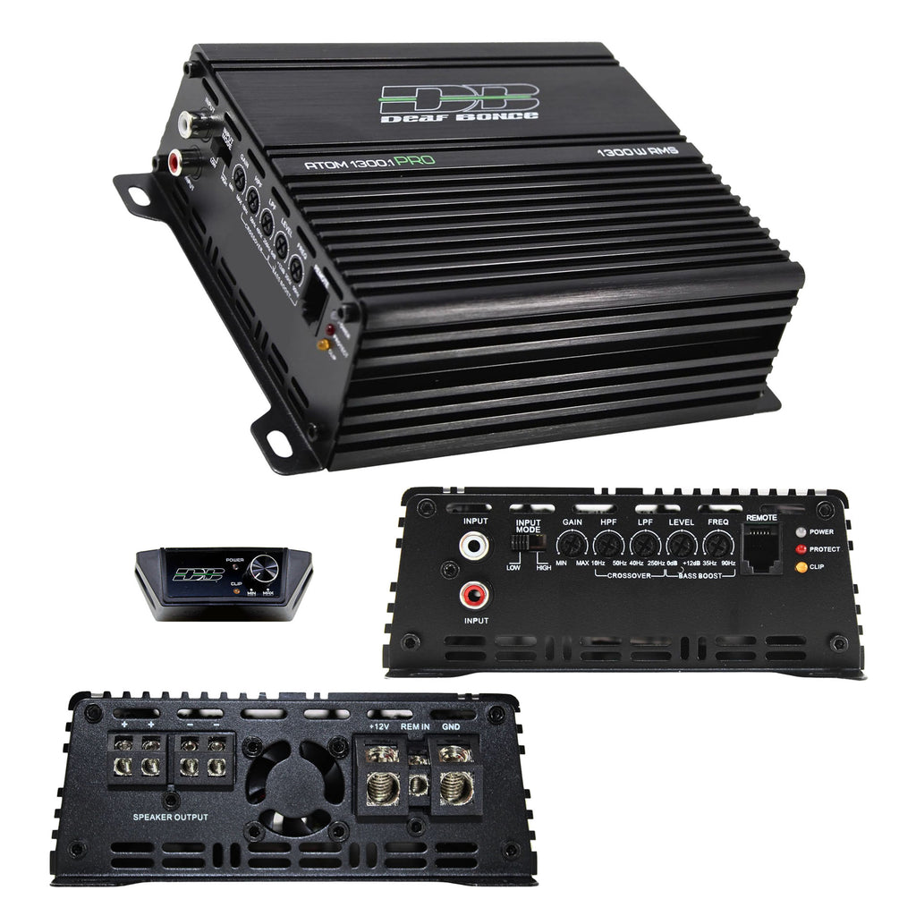 Deaf Bonce Monoblock Amplifier, 1300 Watts