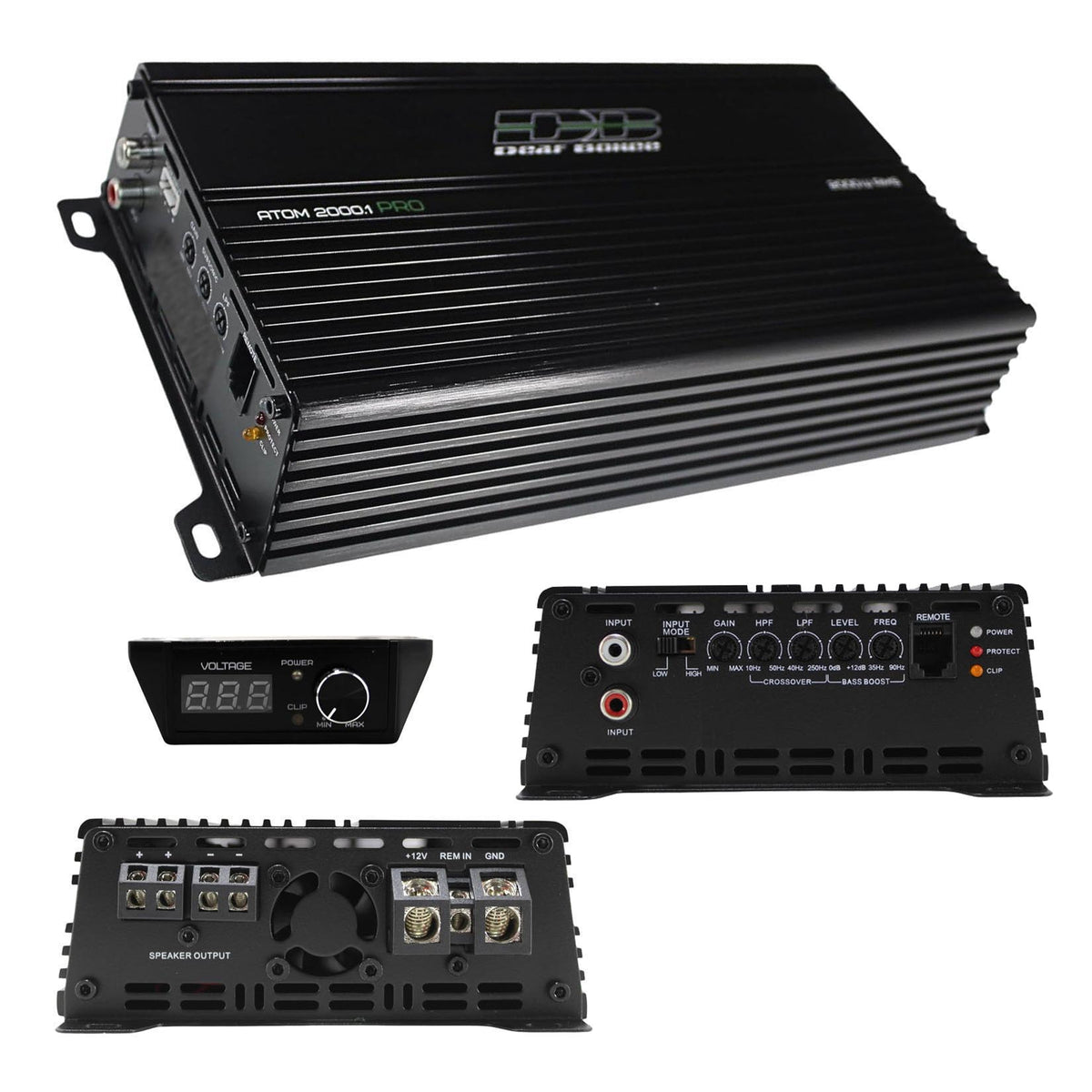 Deaf Bonce Monoblock Amplifier, 2000W