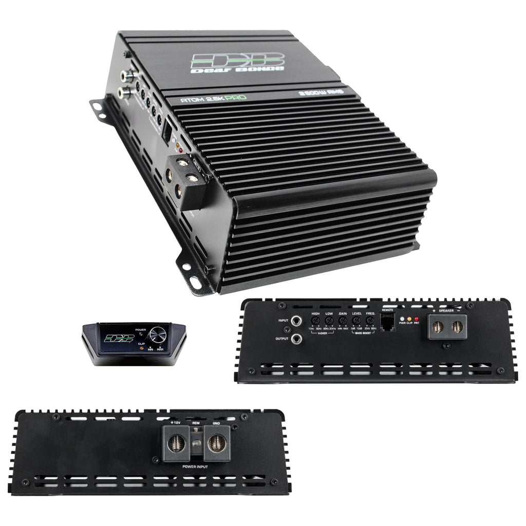 Deaf Bonce Monoblock Amplifier, 2500 Watts