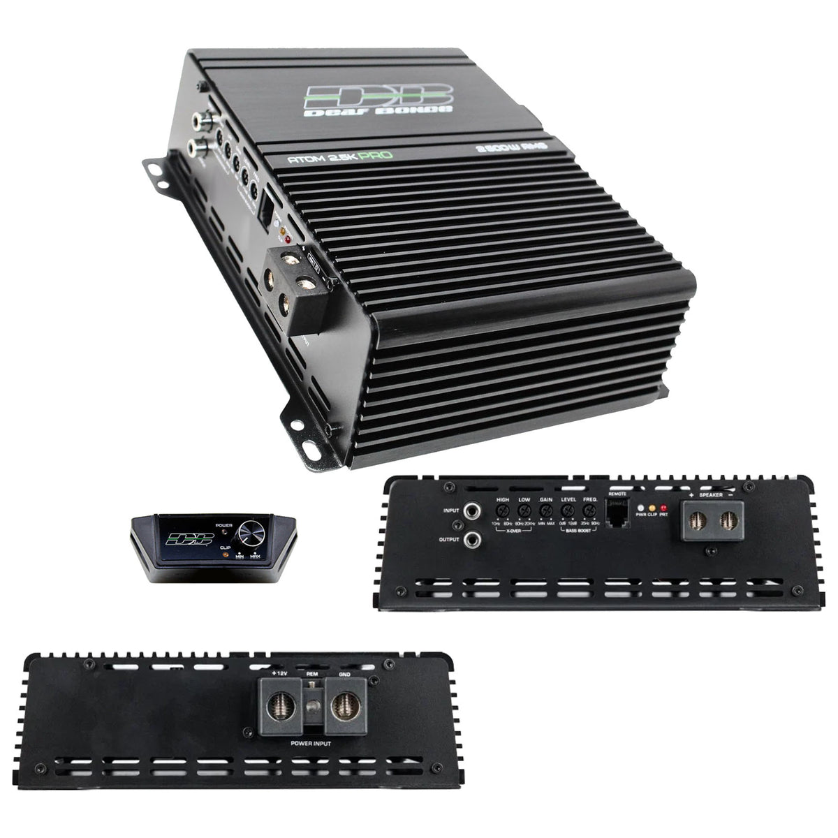 Deaf Bonce Monoblock Amplifier, 2500 Watts