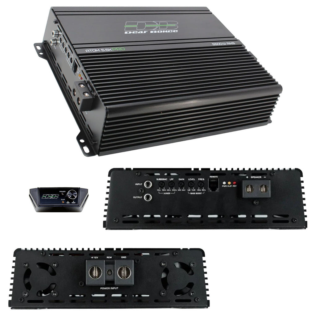Deaf Bonce Monoblock Amplifier, 5500 Watts