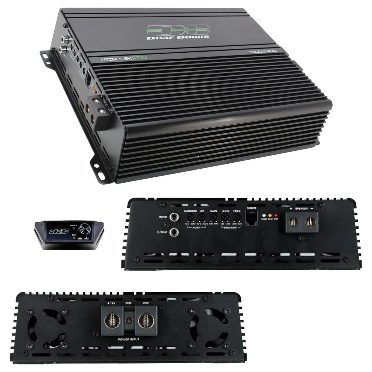 Deaf Bonce Monoblock Amplifier, 5500 Watts