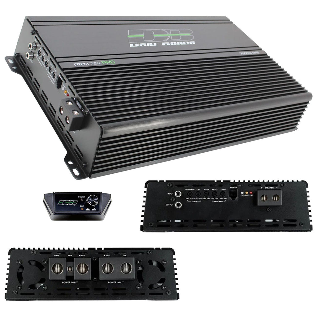 Deaf Bonce Monoblock Amplifier, 7500 Watts