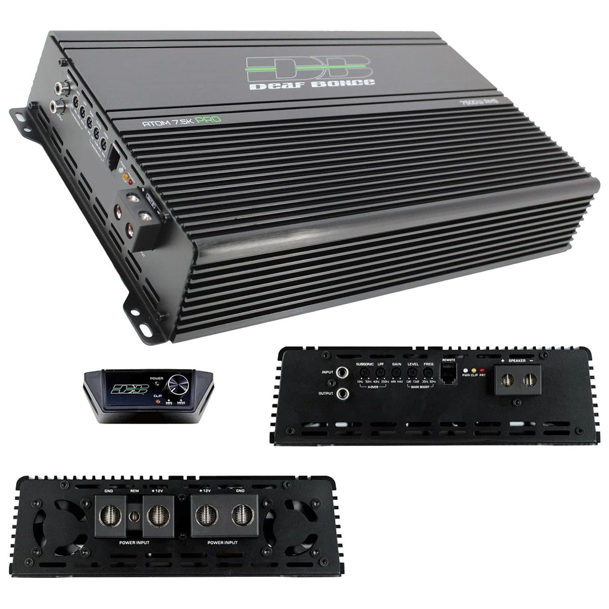 Deaf Bonce Monoblock Amplifier, 7500 Watts