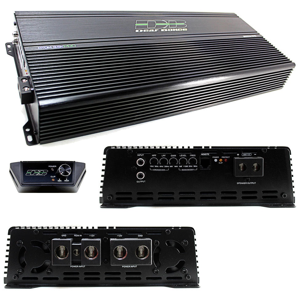 Deaf Bonce Monoblock Amplifier, 9500 Watts