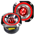 Audiopipe 4" Aluminum Super Tweeter (Red), 400W Max (Sold Individually)