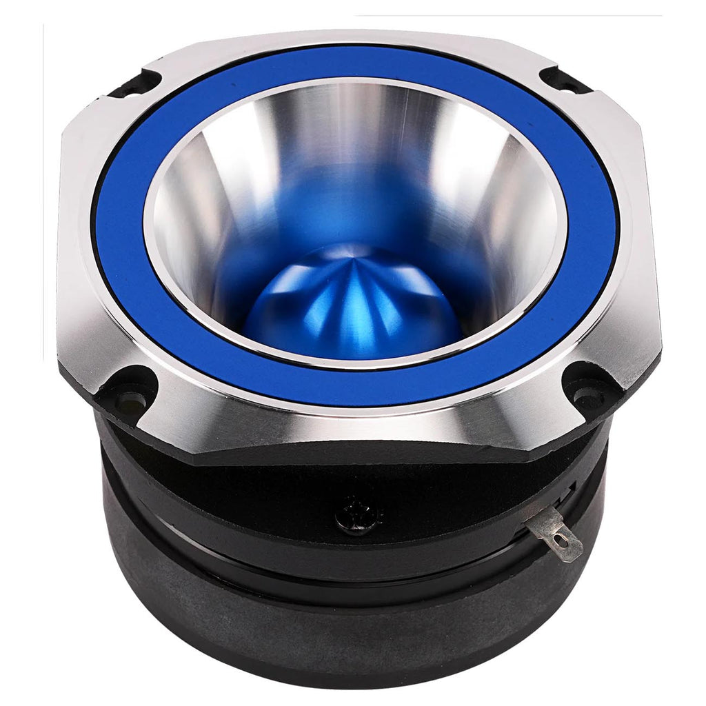 Audiopipe 2" Aluminum Titanium Super Bullet Tweeter - Candy Blue Color (Sold Each)