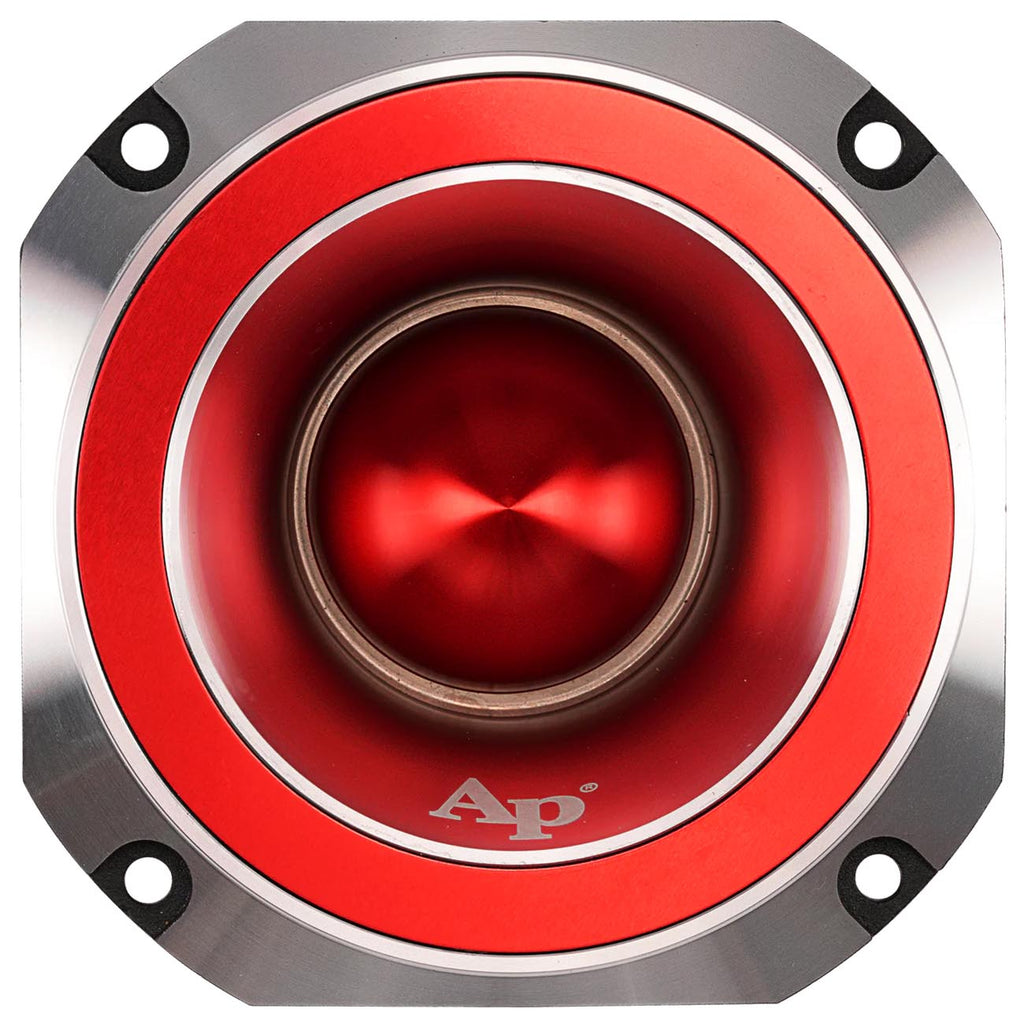 Audiopipe 2" Aluminum Titanium Super Bullet Tweeter - Candy Red Color (Sold Each)