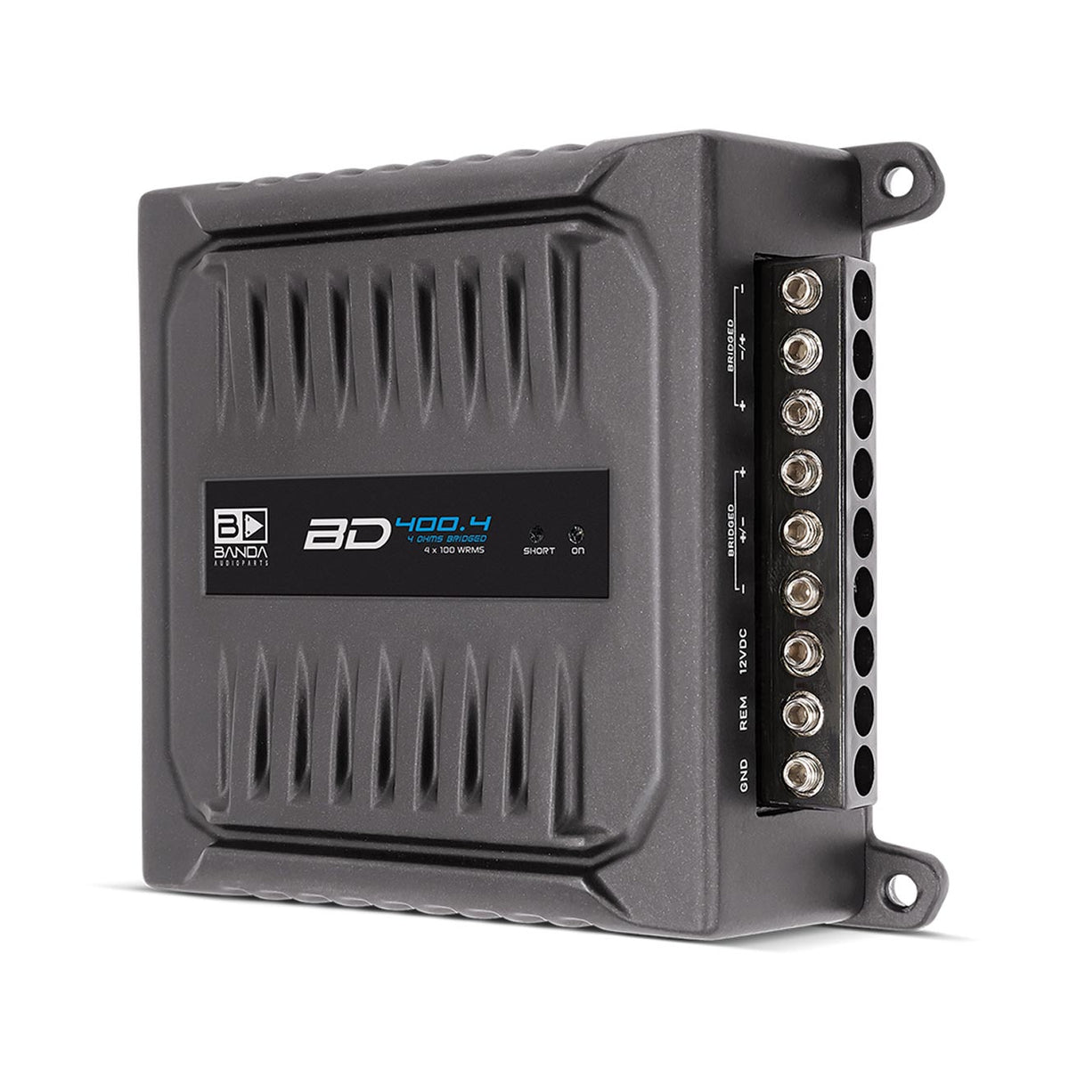 Banda Compact 4 Channel Amplifier, 400W RMS
