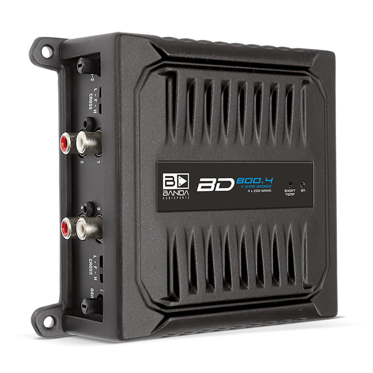 Banda Compact 4 Channel Amplifier, 800W RMS