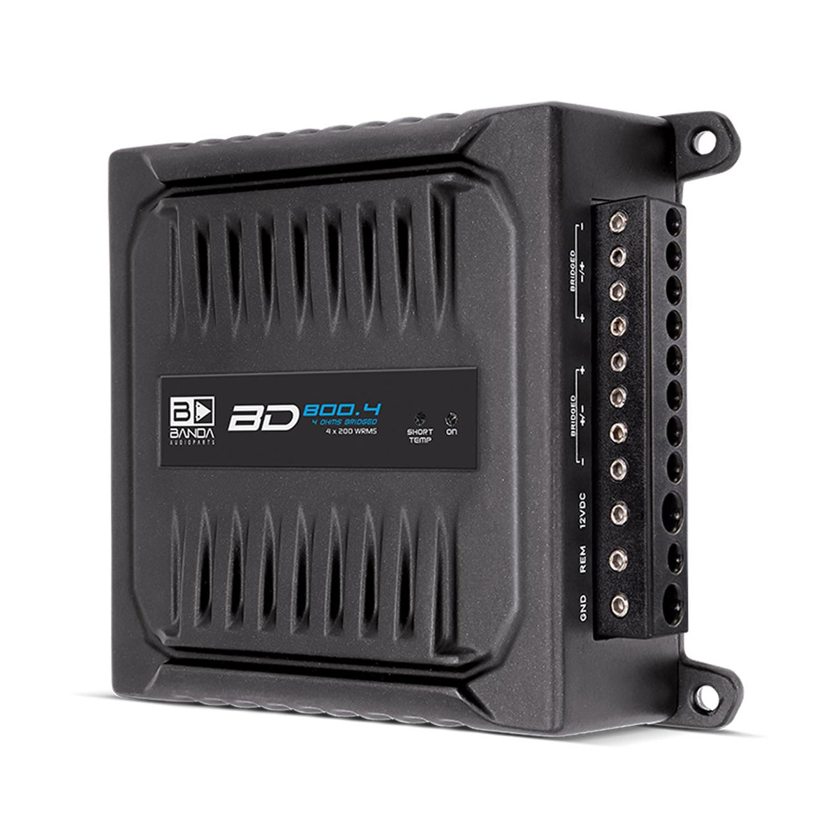 Banda Compact 4 Channel Amplifier, 800W RMS
