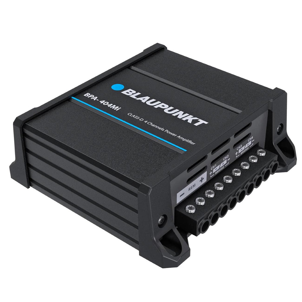Blaupunkt Micro 4 Channel Amplifier, 420W RMS/1000W Max