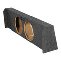 QPower Dual 10" Sealed Empty Woofer Enclosure - '09-'26 Ford F-150 Super Crew and '17-'26 F-250/F-350 Super Crew