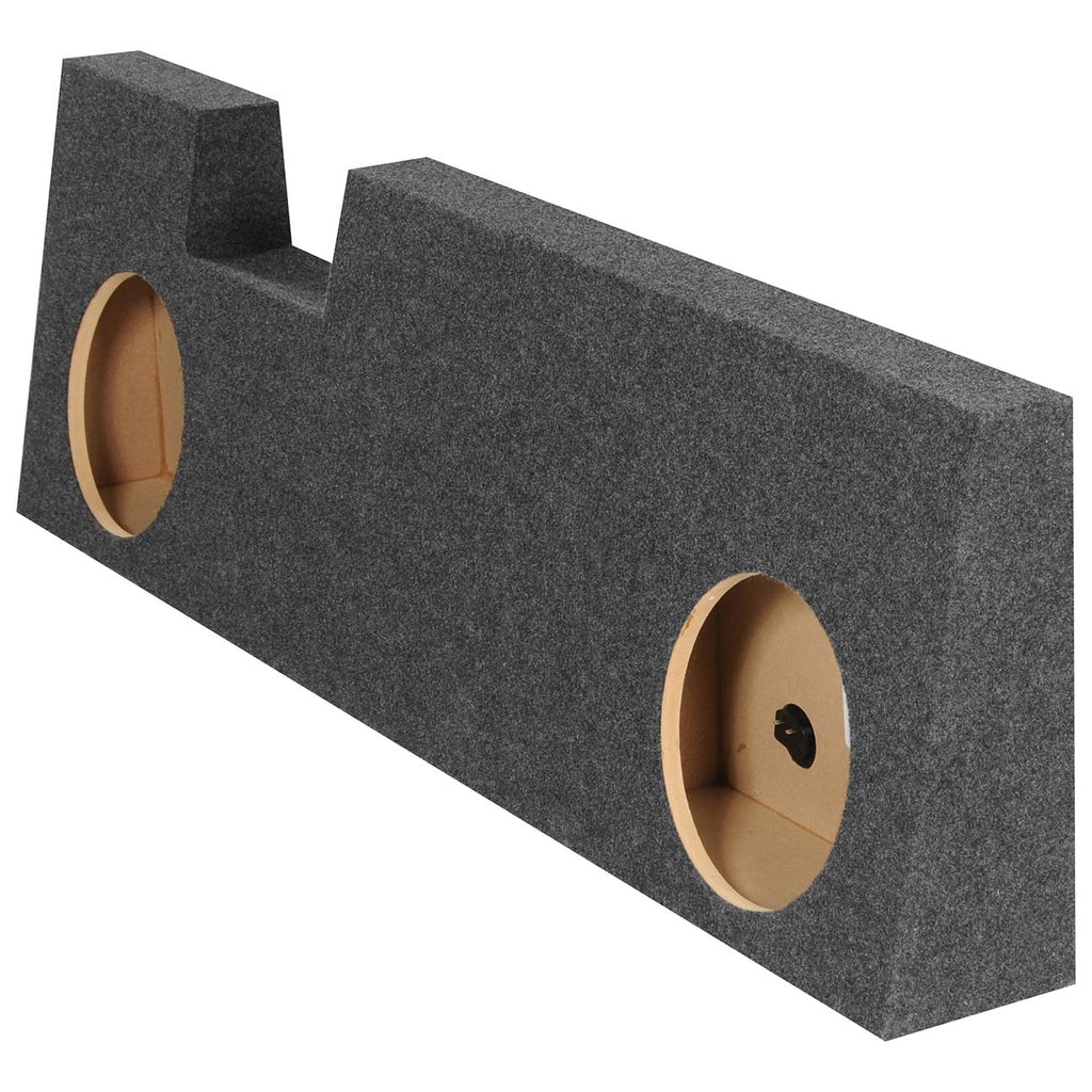 QPower Ford F-Series Super Duty Crew Cab '04-'26 Dual 10" Empty Woofer Enclosure