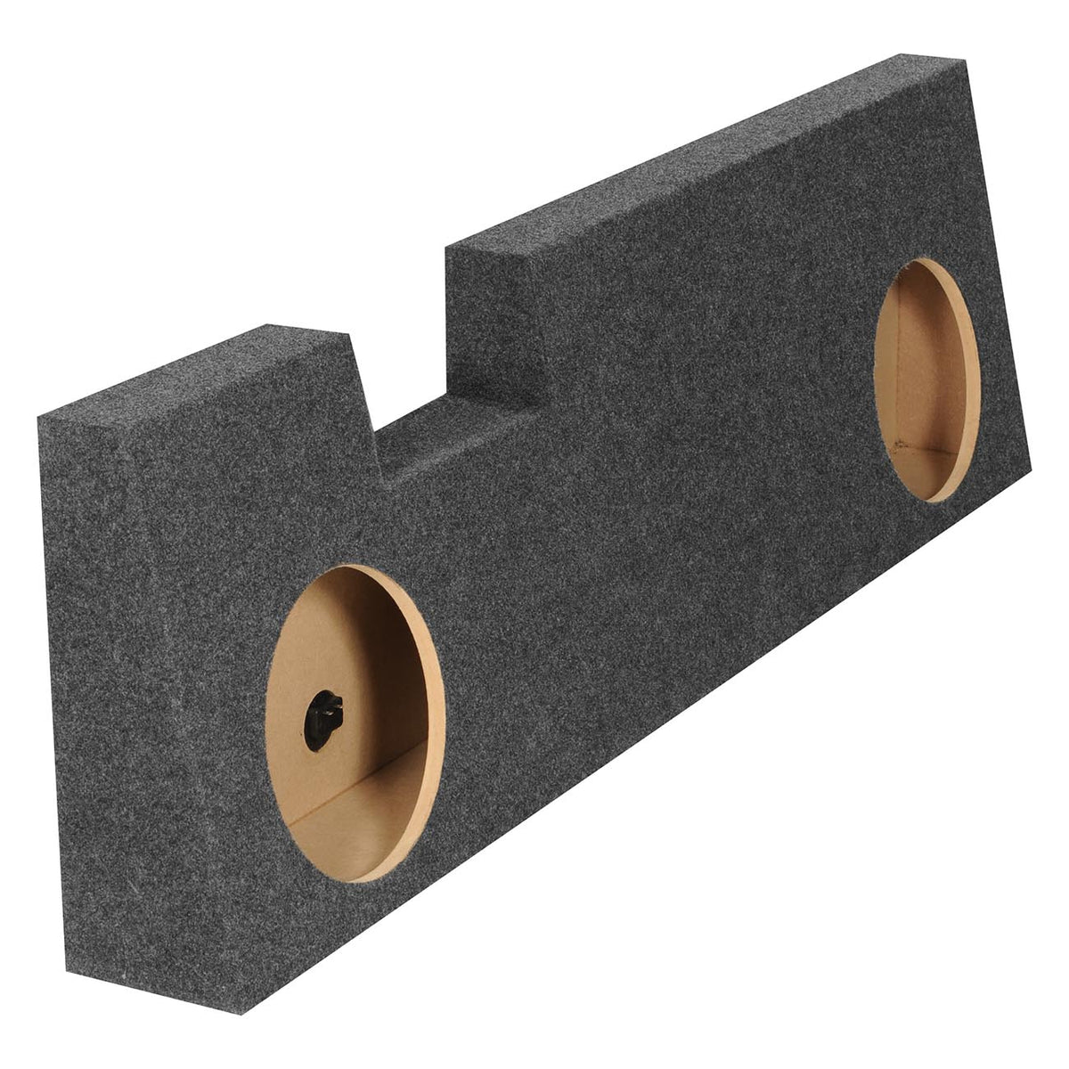 QPower Ford F-Series Super Duty Crew Cab '04-'26 Dual 10" Empty Woofer Enclosure