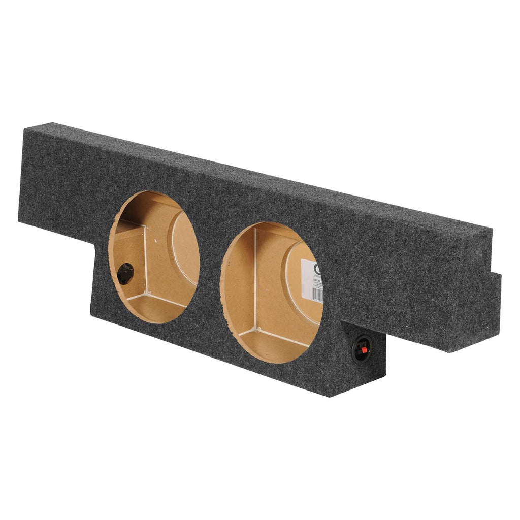 QPower GMC/Chevy Crew Cab '04-'07 Dual 10" Empty Woofer Enclosure