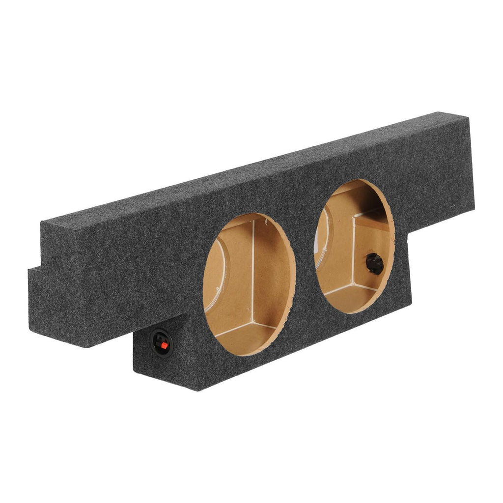 QPower GMC/Chevy Crew Cab '04-'07 Dual 10" Empty Woofer Enclosure