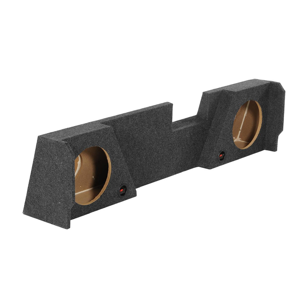 QPower GMC/Chevy Double Cab '14-'18 Dual 10" Empty Woofer Enclosure